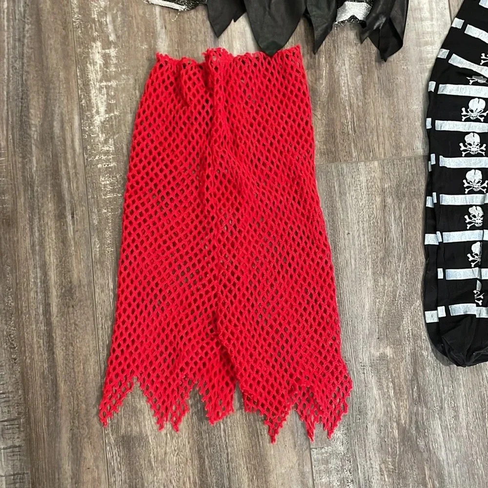 Halloween costume, girls size medium, 7–8. CHEERLESS LEADER.